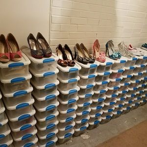 130 pair of heels